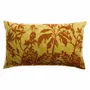 Cushions - Embroidered Cushion Raki Gold 40 X 65 - MAISON VIVARAISE - SDE VIVARAISE WINKLER
