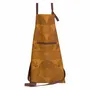 Tabliers de cuisine - Tablier de cuisine recyclé Etna Ambre 72 x 85 - MAISON VIVARAISE - SDE VIVARAISE WINKLER