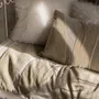 Linge de lit - Edredon Fara côtelé Lin 85 x 200 - MAISON VIVARAISE - SDE VIVARAISE WINKLER