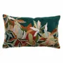 Coussins textile - Coussin brodé Alina Pétrole 30 x 50 - MAISON VIVARAISE - SDE VIVARAISE WINKLER