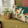 Coussins - Coussin brodé Alina Pétrole 45 x 45 - MAISON VIVARAISE - SDE VIVARAISE WINKLER
