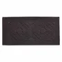 Autres linges de bain - Tapis de bain Enzo Ébène 54 x 110 - MAISON VIVARAISE - SDE VIVARAISE WINKLER