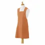 Aprons - Haru Recycled Japanese Kitchen Apron Caramel 78 X 100 - MAISON VIVARAISE - SDE VIVARAISE WINKLER