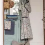 Aprons - Recycled kitchen apron with pocket Greta Multico 72 X 85 - MAISON VIVARAISE - SDE VIVARAISE WINKLER