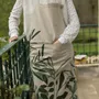Aprons - Majda Kitchen Apron with Pocket Multico 72 X 85 - MAISON VIVARAISE - SDE VIVARAISE WINKLER