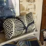 Cushions - Embroidered Cushion Flora Marine 30 X 50 - MAISON VIVARAISE - SDE VIVARAISE WINKLER