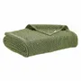 Linge de lit - Jeté de lit recyclé Maia Eucalyptus 240 x 260 - MAISON VIVARAISE - SDE VIVARAISE WINKLER