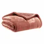 Throw blankets - Michka Throw Blanket Terracotta 130 X 160 - MAISON VIVARAISE - SDE VIVARAISE WINKLER