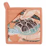 Maniques - Manique 2 en 1 Dori recyclée Pêche 20 x 20 - MAISON VIVARAISE - SDE VIVARAISE WINKLER