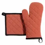 Potholders - Grace Recycled Oven Mitt/Pot Holder Set Tomette 18 X 32 - MAISON VIVARAISE - SDE VIVARAISE WINKLER