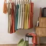 Potholders - Grace Recycled Oven Mitt/Pot Holder Set Tomette 18 X 32 - MAISON VIVARAISE - SDE VIVARAISE WINKLER