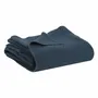 Throw blankets - Recycled Throw Maia Navy 140 X 200 - MAISON VIVARAISE - SDE VIVARAISE WINKLER