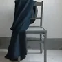 Throw blankets - Recycled Throw Maia Navy 140 X 200 - MAISON VIVARAISE - SDE VIVARAISE WINKLER