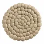 Table mat - Brian Recycled Trivet Naturel Diamètre 20 - MAISON VIVARAISE - SDE VIVARAISE WINKLER