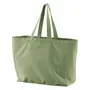 Sacs et cabas - Sac shopping recyclé Grace Matcha 35 x 40 x 15 - MAISON VIVARAISE - SDE VIVARAISE WINKLER