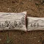 Coussins - Coussin brodé Dusko Sienne 40 x 65 - MAISON VIVARAISE - SDE VIVARAISE WINKLER