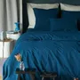 Linge de lit - Drap housse Céleste Orage 200 x 160 - LA CERISE SUR LE GATEAU