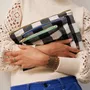 Pochettes - Pochette Max Caviar Bleu Mécano M - LA CERISE SUR LE GATEAU