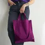 Bags and totes - Iona City Bag Purple rain 38 X 38 - LA CERISE SUR LE GATEAU