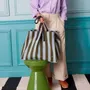 Sacs et cabas - Sac cabas Rita Matcha 38 x 46 x 18 - LA CERISE SUR LE GATEAU