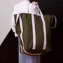 Sacs et cabas - Sac maxi Poppins Iona Kale 48 x 33 x 33 - LA CERISE SUR LE GATEAU