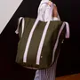 Sacs et cabas - Sac maxi Poppins Iona Kale 48 x 33 x 33 - LA CERISE SUR LE GATEAU