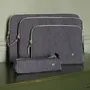 Pochettes - Housse ordinateur Basile Caviar 15-16"" - LA CERISE SUR LE GATEAU