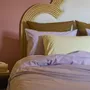 Linge de lit - Taie d'oreiller Céleste Lilas 70 x 50 - LA CERISE SUR LE GATEAU