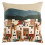 Coussins - Coussin brodé Elie Multico 45 x 45 - MAISON VIVARAISE - SDE VIVARAISE WINKLER