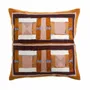Coussins - Coussin brodé Taho Cuivre 45 x 45 - MAISON VIVARAISE - SDE VIVARAISE WINKLER