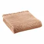 Serviettes de bain - Serviette de toilette Zoé Noisette 50 x 100 - MAISON VIVARAISE - SDE VIVARAISE WINKLER