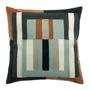 Cushions - Embroidered Cushion Jason Ciel 45 X 45 - MAISON VIVARAISE - SDE VIVARAISE WINKLER