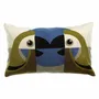 Coussins - Coussin brodé Loro Cèdre 30 x 50 - MAISON VIVARAISE - SDE VIVARAISE WINKLER