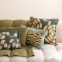Cushions - Embroidered Cushion Yoka Ciel 30 X 50 - MAISON VIVARAISE - SDE VIVARAISE WINKLER