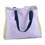 Bags and totes - Tote Bag Tricolo Lilas 38 X 46 X 18 - LA CERISE SUR LE GATEAU