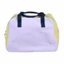 Bags and totes - Weekend Bag Tricolo Lilas 28 X 42 X 20 - LA CERISE SUR LE GATEAU