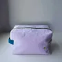 Pochettes - Trousse cube Iona Lilas 14 x 22 x 11 - LA CERISE SUR LE GATEAU