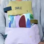 Clutches - Cube Pouch Smile Ananas 10 X 16 X 10 - LA CERISE SUR LE GATEAU