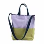 Sacs et cabas - Sac my city Tricolo Lilas ananas 37 x 35 x 9 - LA CERISE SUR LE GATEAU