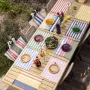 Nappes - Set de table Yanis recyclé Marine 35 x 45 - MAISON VIVARAISE - SDE VIVARAISE WINKLER