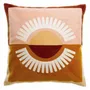 Coussins - Coussin brodé Eol Naturel 45 x 45 - MAISON VIVARAISE - SDE VIVARAISE WINKLER