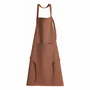Aprons - Recycled kitchen apron Ada Cuivre 72 X 85 - MAISON VIVARAISE - SDE VIVARAISE WINKLER