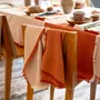 Dish towels - Recycled Kitchen towel Kalea Naturel/Rouille 50 X 70 - MAISON VIVARAISE - SDE VIVARAISE WINKLER