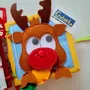 Soft toy - Christmas Interactive Textile Book | Handmade Quiet Book for Children - GUBERKA