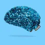 Chapeaux - Couvre-casque Big Sequins Bleu Électrique – Adulte - HELMUT COVER