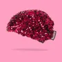 Chapeaux - Couvre-casque Big Sequins Cerise – Adulte - HELMUT COVER