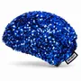 Chapeaux - Couvre-casque Big Sequins Bleu Roi – Adulte - HELMUT COVER