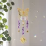 Gifts - Soluna Butterfly Amethyst Suncatcher - MANDALASHOP