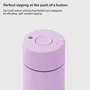 Mugs - Reusable Cup with Push-Button Lid 12oz/355ml - FRANK GREEN LIMITED