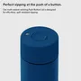 Tasses et mugs - Reusable Cup with Push Button Lid 16oz/475ml - FRANK GREEN LIMITED